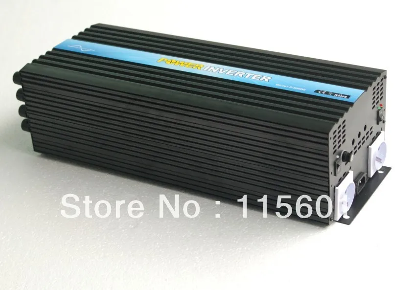 

5000w/5kw 12V 120V Car Inverter DC TO AC Pure Sine Wave Inverter CE&SGS&RoHS Approved One Year Warranty