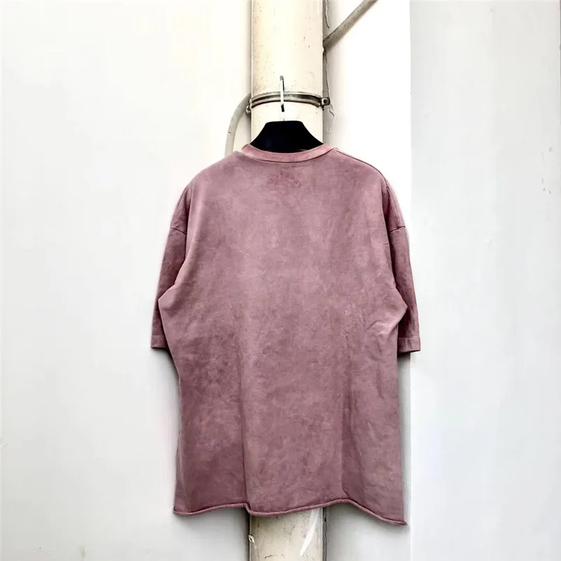 19SS Kanye West футболки с изображением воскресенья сервис Святого Духа CPFM Топ Футболка