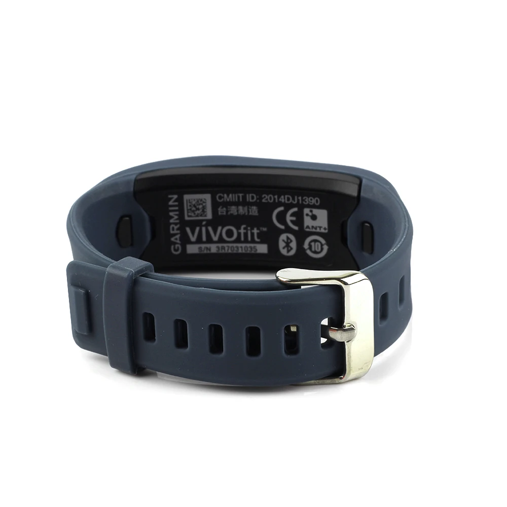 Ремешок для Garmin Vivofit 1 силиконовый сменный ремешок для часов с металлической застежкой Vivofit Смарт-часы аксессуары