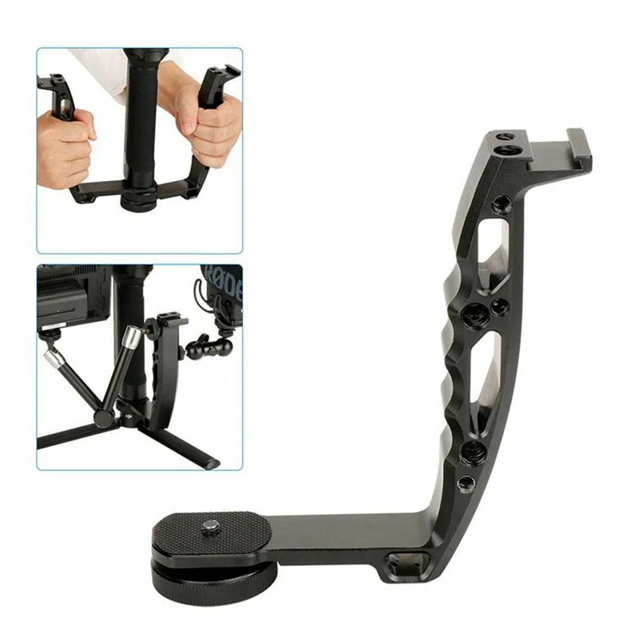 RISE для Dji Osmo Mobile 2 Ronin S карданный подвес L кронштейн трансмаунт мини двойная ручка