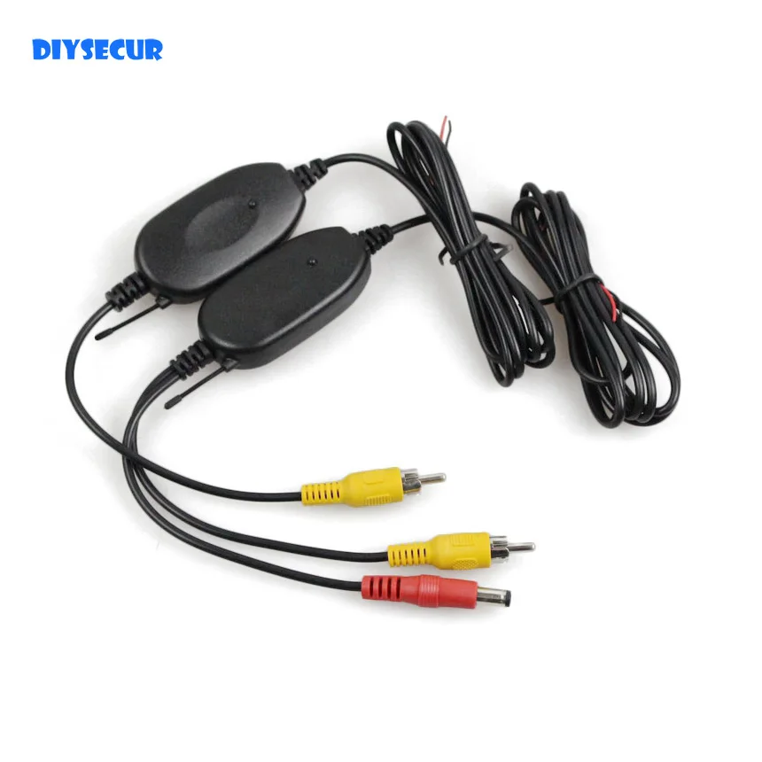 Беспроводной видеопередатчик DIYSECUR 2 4G с разъемом RCA автомобильная система