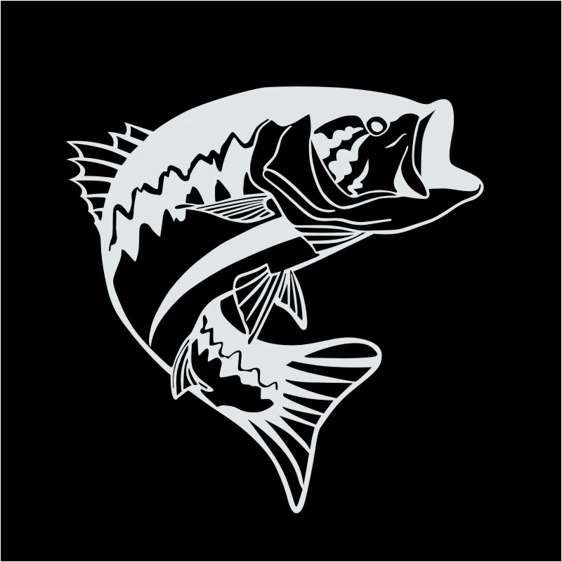 DCTAL Автомобильная наклейка для рыбалки автомобильный Стайлинг programa Catfish Hunter Pesca