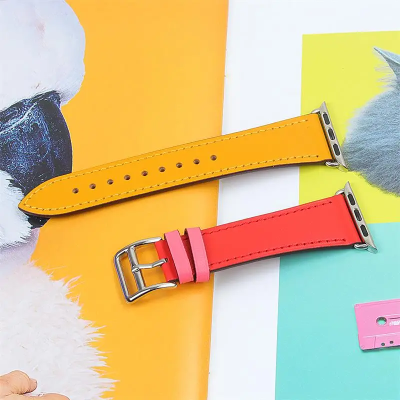 Joyozy кожаный браслет для наручных часов Iwatch apple watch 4/3/2/1 натуральная кожа ремешок для apple watch, ремешок 38 мм/42 мм/40 мм/44 мм