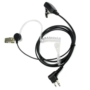 Новинка, 2 контакта, Акустическая трубка, гарнитура, наушник для Kenwood HYT BAOFENG, UV-5R Ham, Радио Walkie