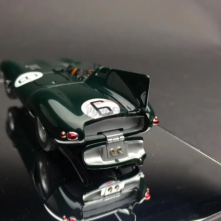 Новинка винтажная модель из литого металла Jaguar 1/43 D type настольная автомобиля