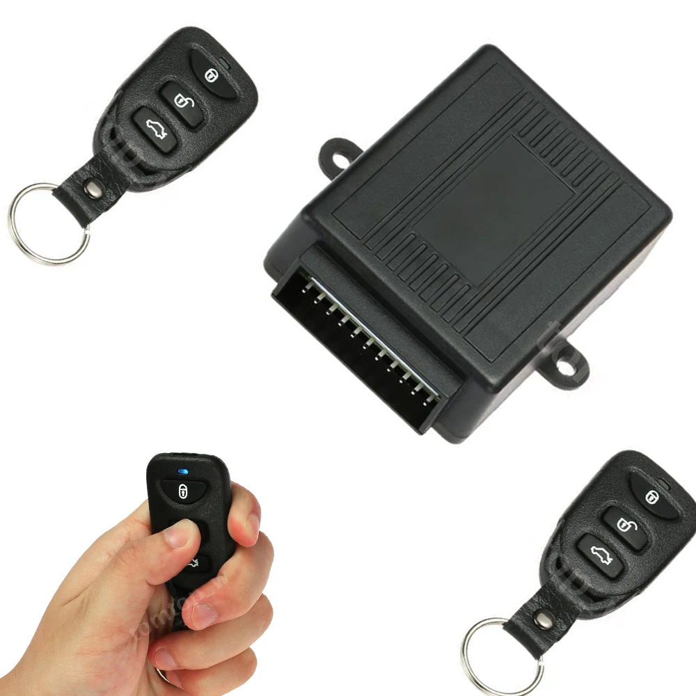 Автомобильная сигнализация автоматический дверной замок бесключевая Система