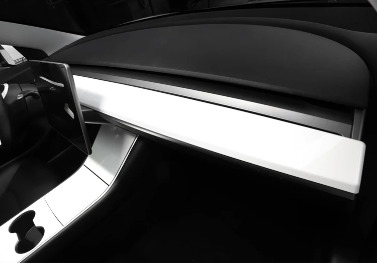 LUCKEASY Автомобильная Центральная панель управления для Tesla модель 3- центральная консоль посылка комплект защиты