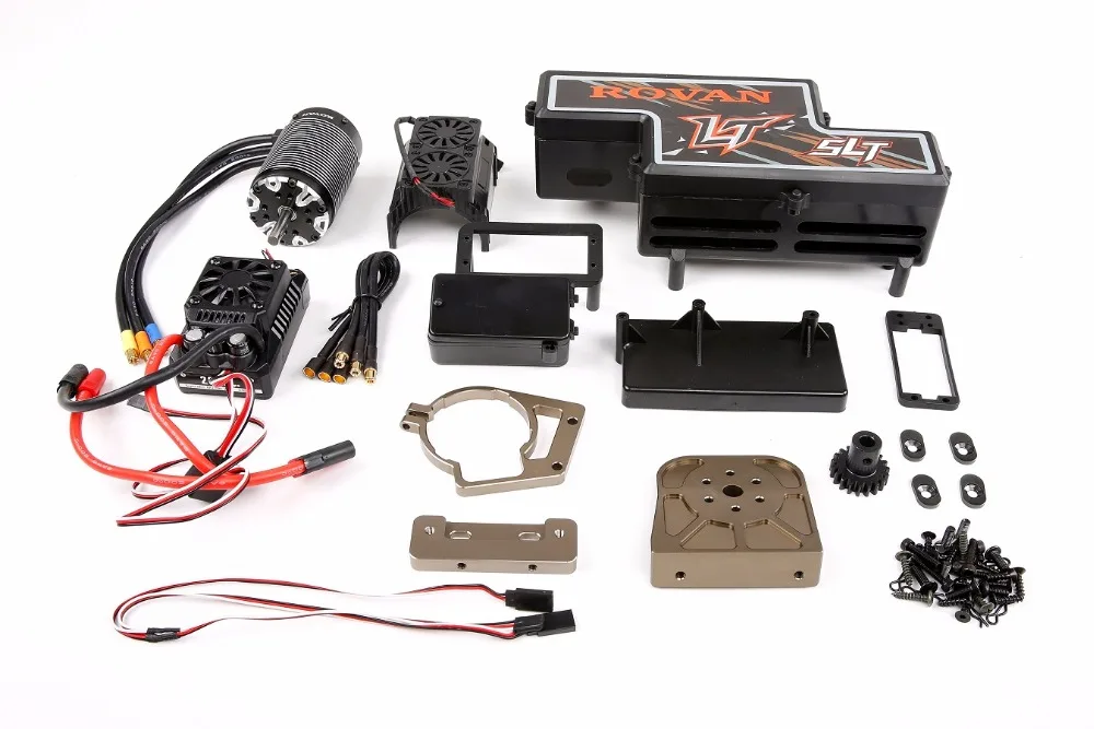Новый Электрический конверсионный комплект для 1/5 losi 5ive-t rovan lt slt rc автозапчасти |