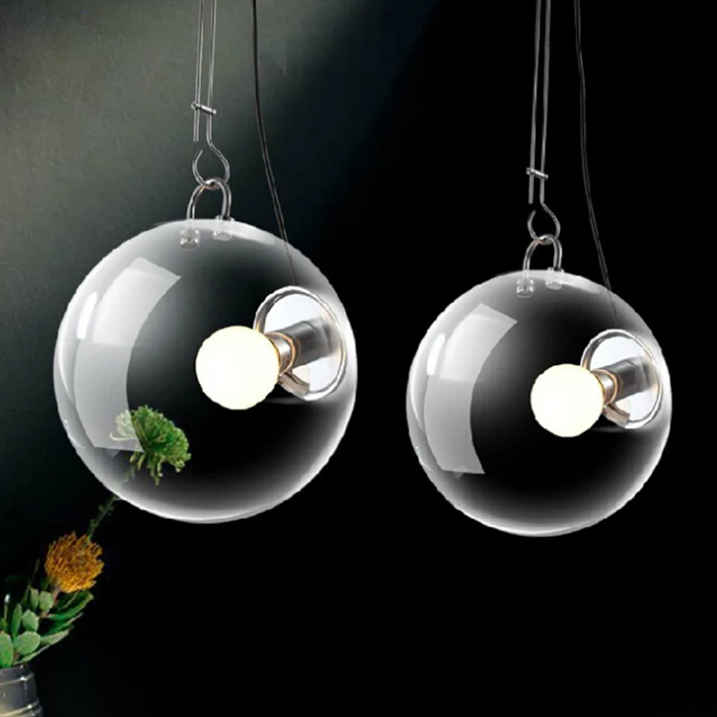 Современный итальянский стиль мыльный пузырь дизайн LED подвесной светильник