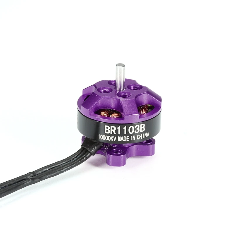 Бесщеточный мотор Racerstar 1103 BR1103B 8000KV 10000KV 1-3S фиолетовый с рамкой 50 80 100 | Игрушки и