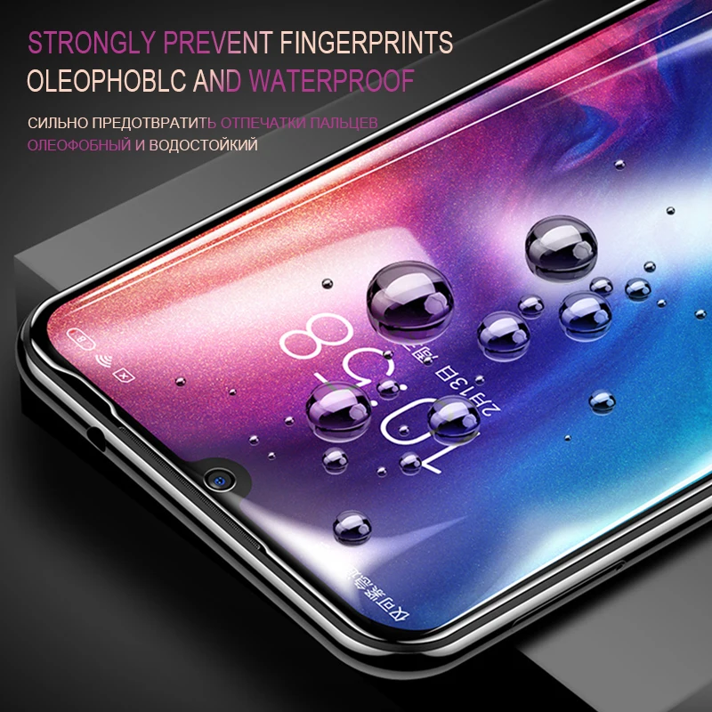 Закаленное защитное стекло для экрана 20D Xaiomi Redmi Note 7 5 6 Pro полностью изогнутое