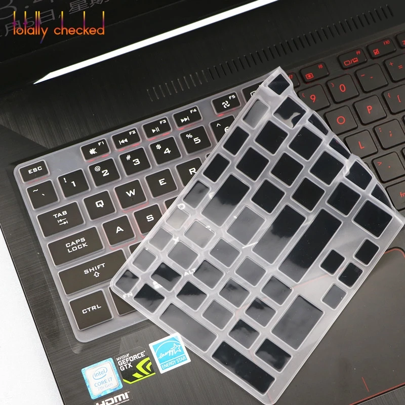 Для Asus Rog Зефир м Gm501 Gm501Gm Gm501G Gu501Gm Gu501 Gu501G Gm501Gs 15," Защита для ноутбука кожаный силикон чехол для клавиатуры