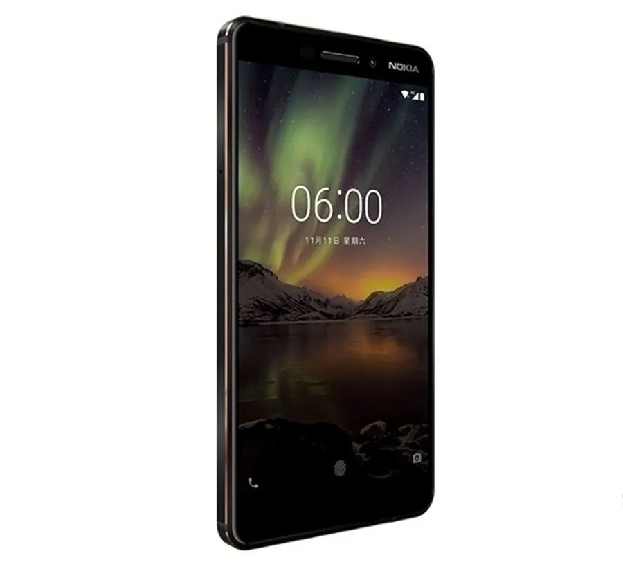 Nokia 6 второго поколения 2 TA-1054 Dual Sim разблокированный телефон на ОС Android LTE GSM 5,5 ''16 МП Восьмиядерный 4 Гб ram 64 Гб rom