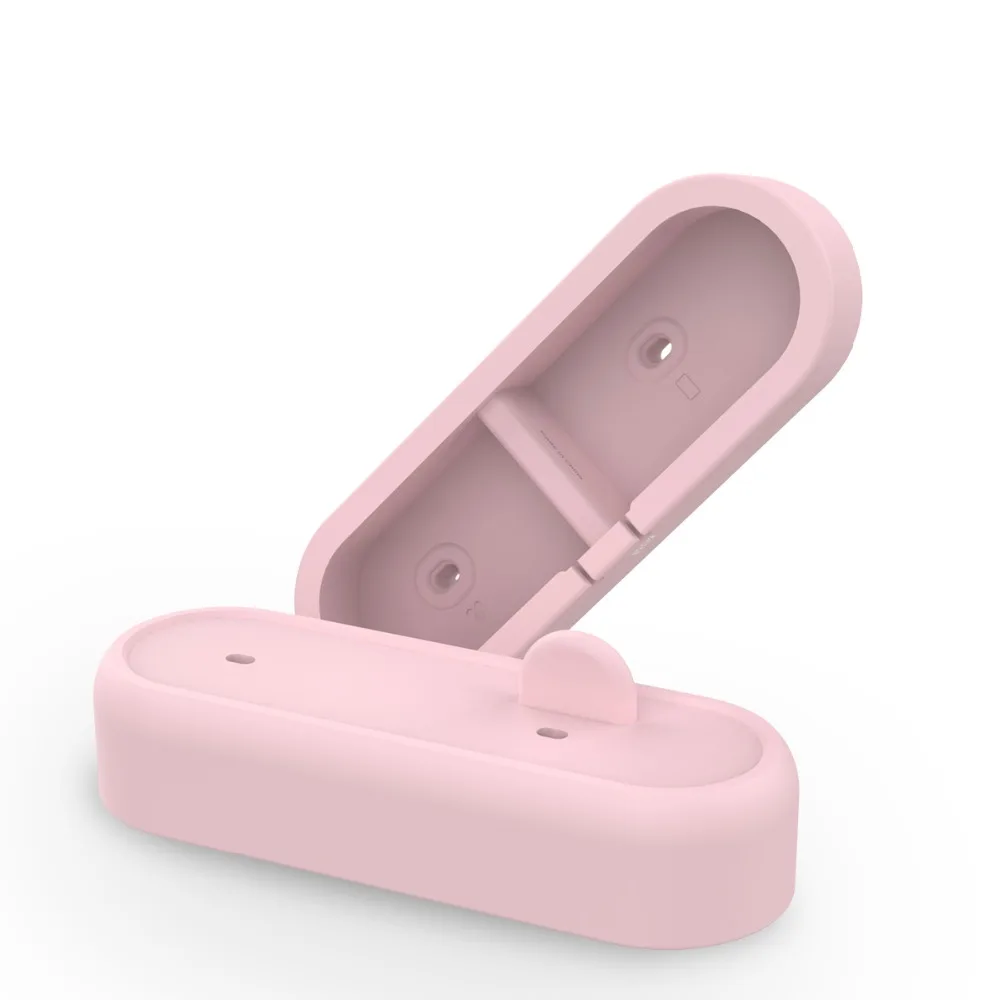 2 в 1 силиконовый держатель для Airpods чехол Зарядное устройство для Apple Airpods аксессуары зарядная док-станция резцедержатель для iPhone X XS XR