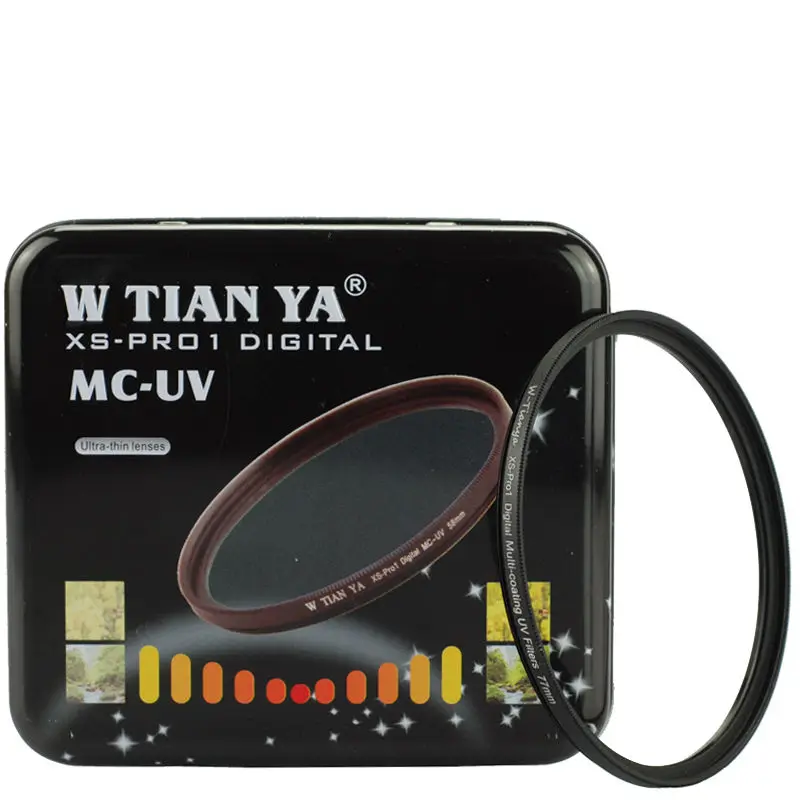 WTIANYA 95 мм ультра тонкий 16 слойный многослойный УФ фильтр TIANYA для DSLR SLR камеры MC UV