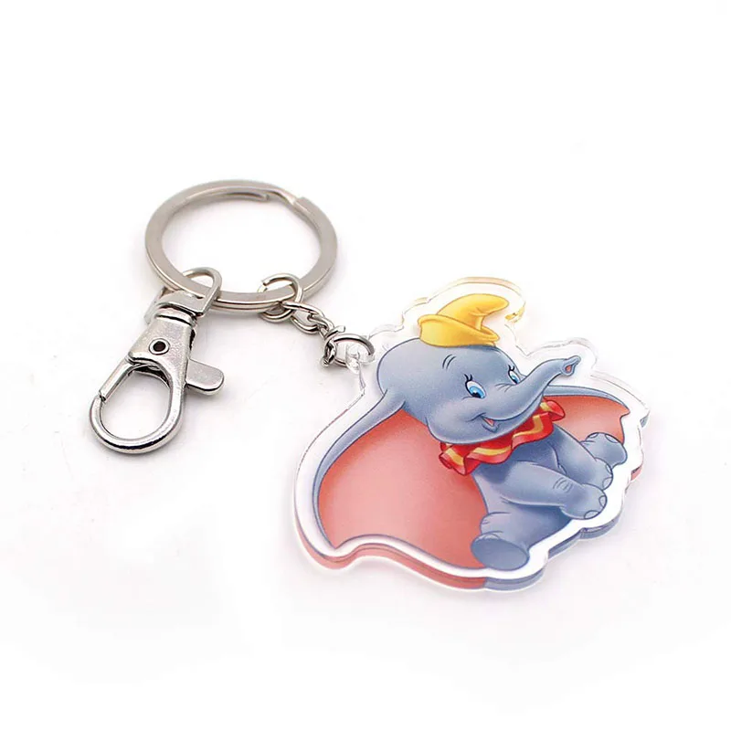 Аниме Dumbo брелок милый слон акриловый кулон брелок подарок для фанатов