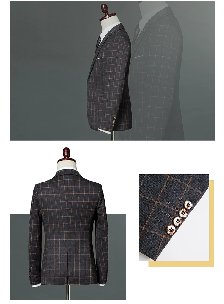 LONMMY повседневное Блейзер мужские костюмы и этап для мужчин свадьбы Slim fit Casaco masculino