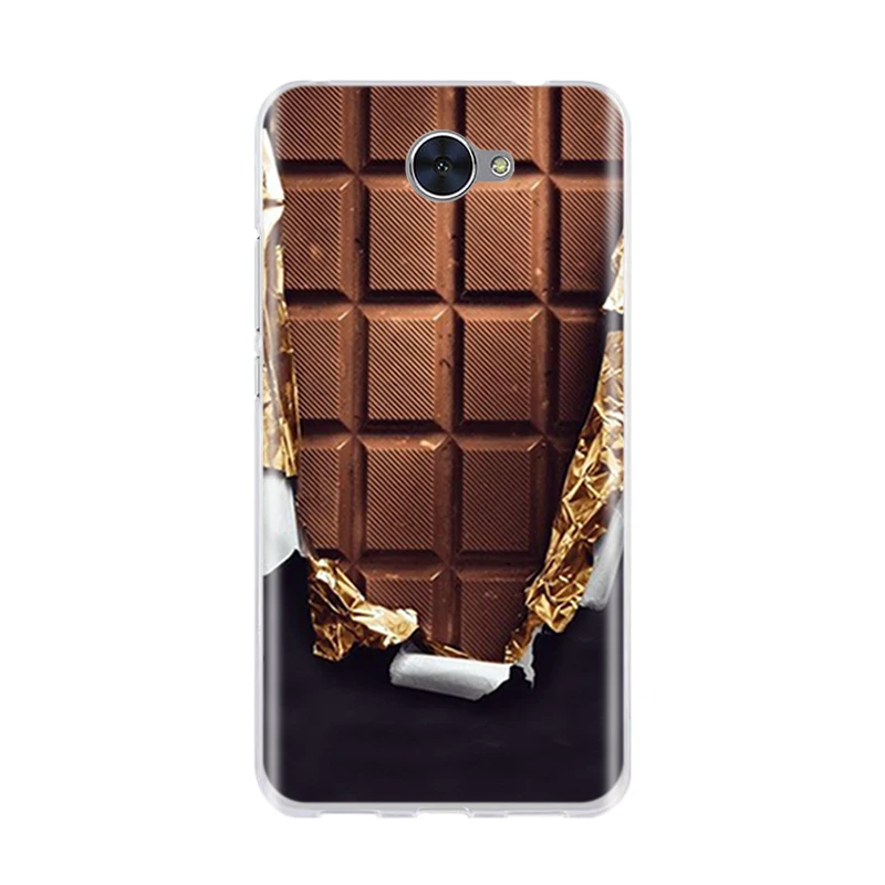 Для Huawei Y7 чехол для Y3 2017 / Y5 Y6 мягкий силиконовый 3D TPU Fundas Coque чехлы телефонов |