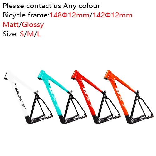 046-MB02 Новая китайская карбоновая mtb рама 29er bicicletas горный велосипед 29er boost 148*12 мм карбоновая рама 142*12 или 135*9 мм велосипедная Рама - Цвет: 046-MB02