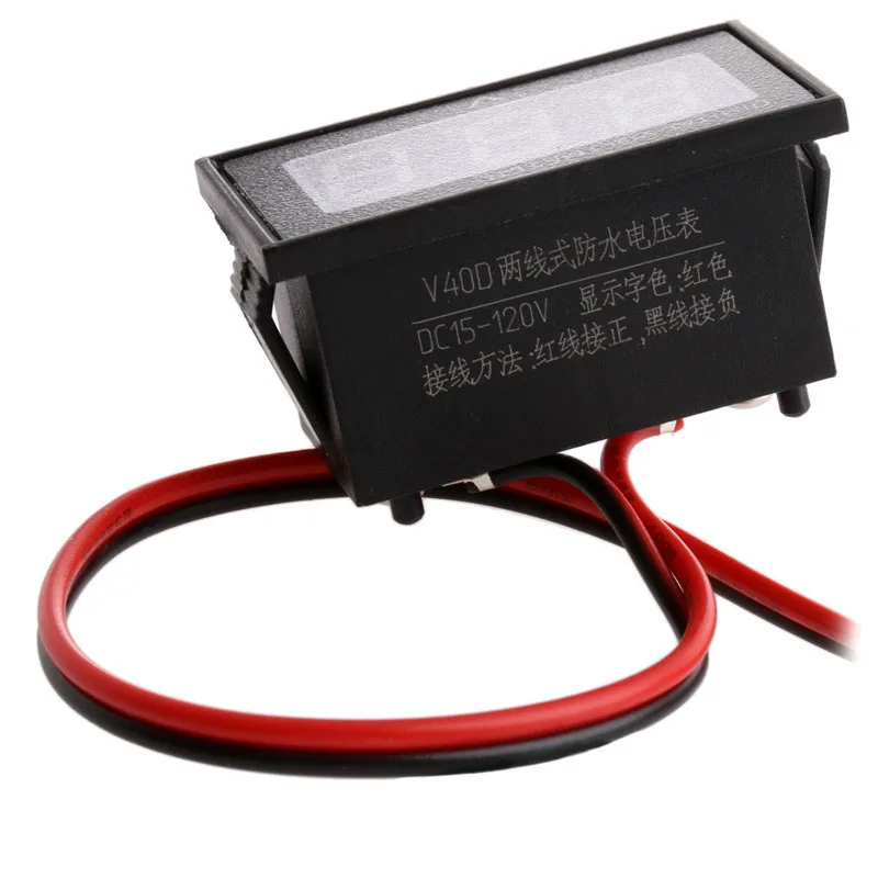 24 В 36 48 автомобильная тележка для гольфа цифровой измеритель напряжения