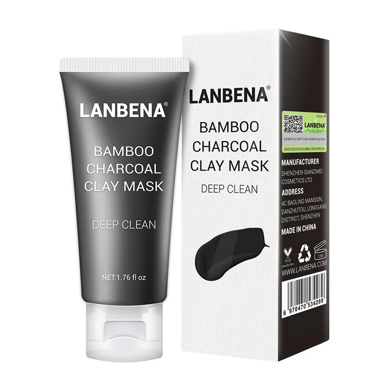 Функция маска для лица удаление черных точек бамбуковый уголь глубокое очищение