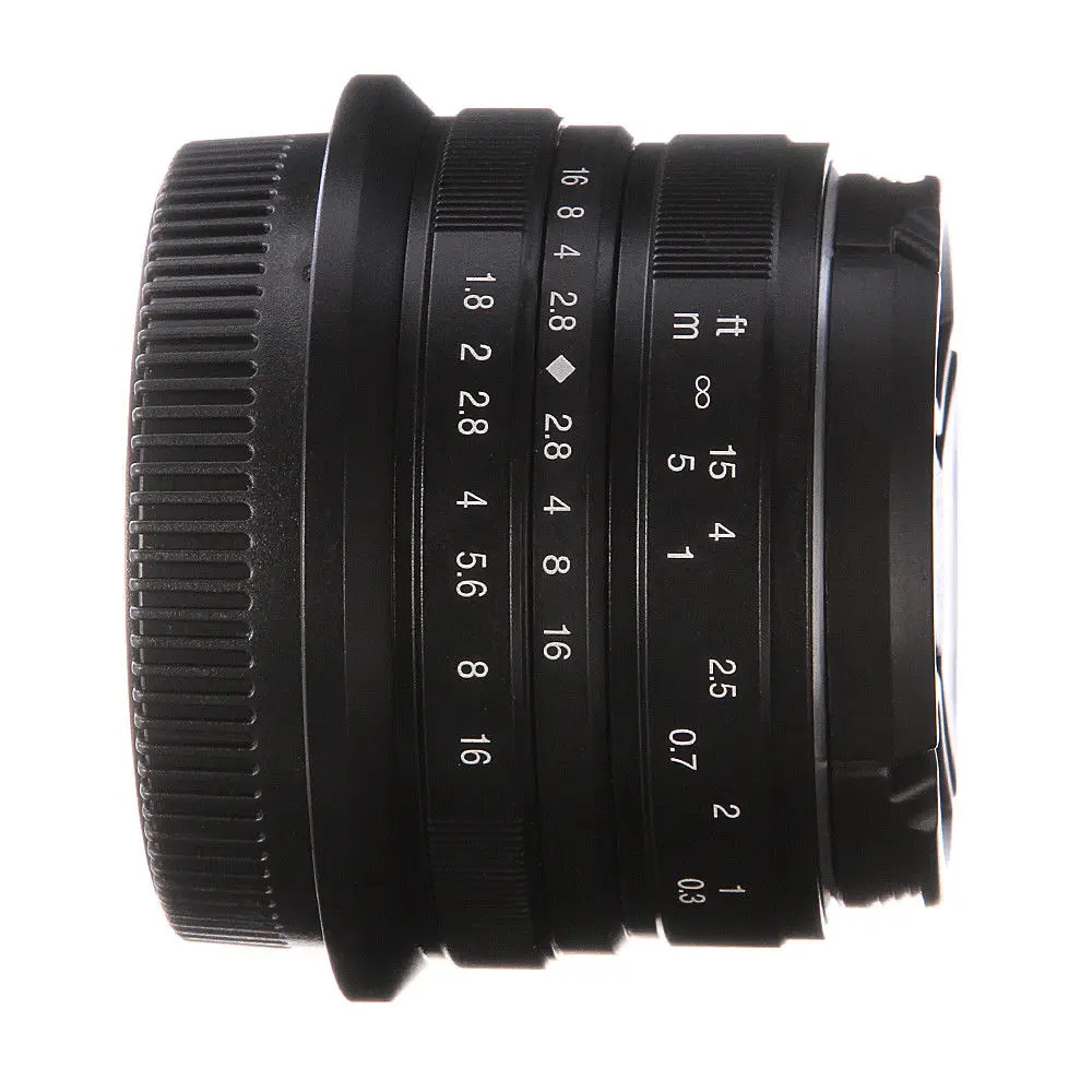 25 мм F/1 8 ручная фокусировка основной объектив для всех отдельных серий Panasonic/Olympus