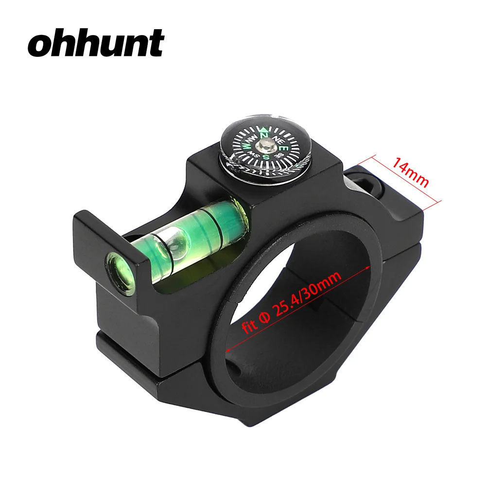 Ohhunt Охота 25 4 мм 30 34 Труба пузырьковый уровень с компасом тактический прицел