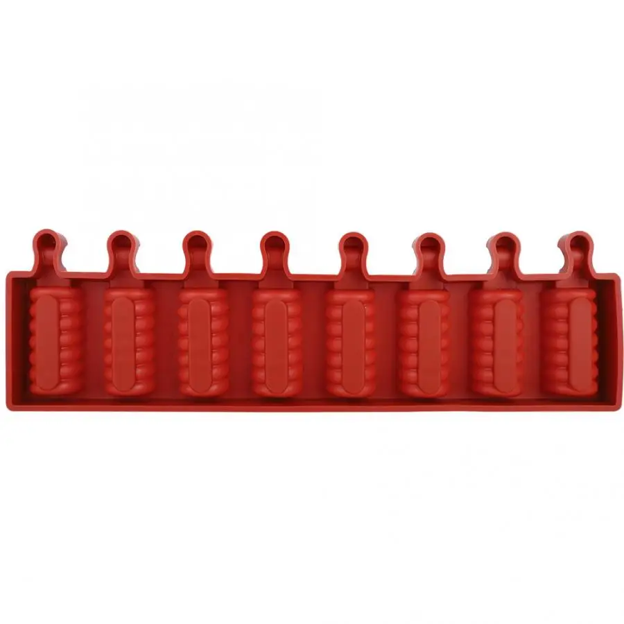 8 полости Мороженого Плесень кремния формы льда лоток с эскимо сетчатый