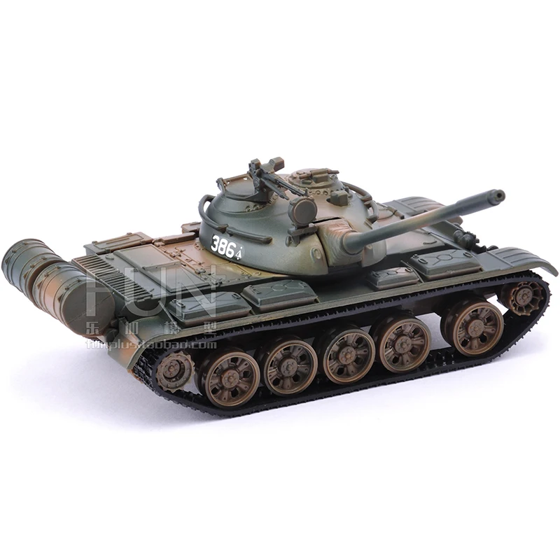 2020 Мода 18 см DIY T55 1:43 литье под давлением пластик + сплав бак модель цветная картина