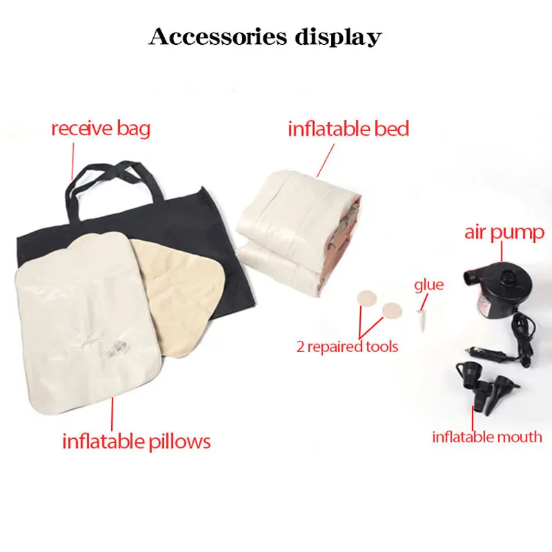 Автомобильная кровать для путешествий надувной матрас аксессуары кемпинга honda