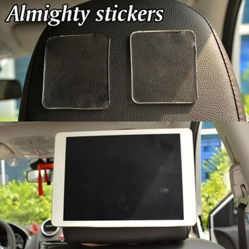 70 шт двухсторонний прозрачный водонепроницаемый стикер многоразовый бесследный