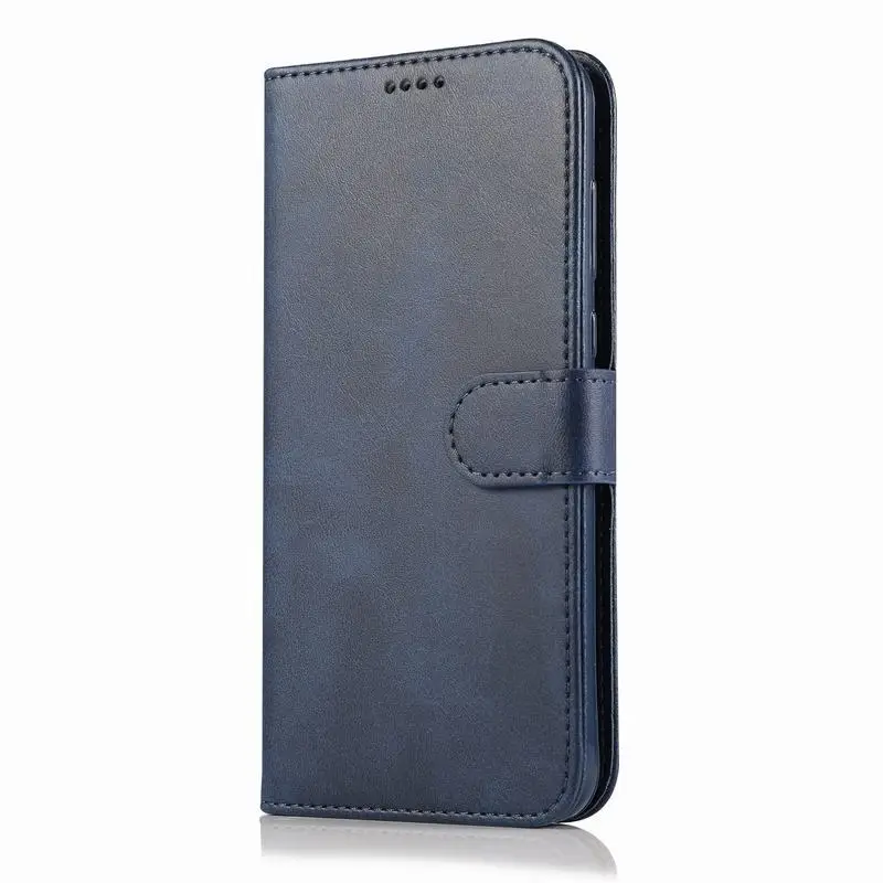 Blue Чехол для samsung Galaxy J3 Pro J330, роскошный винтажный Магнитный Флип-кошелек, кожаный чехол для телефона, для samsung j3pro j 3 Etui - Цвет: Blue