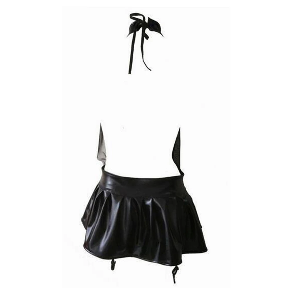 Сексуальное нижнее белье Перспектива Соблазнительная сетка лакированная кожа