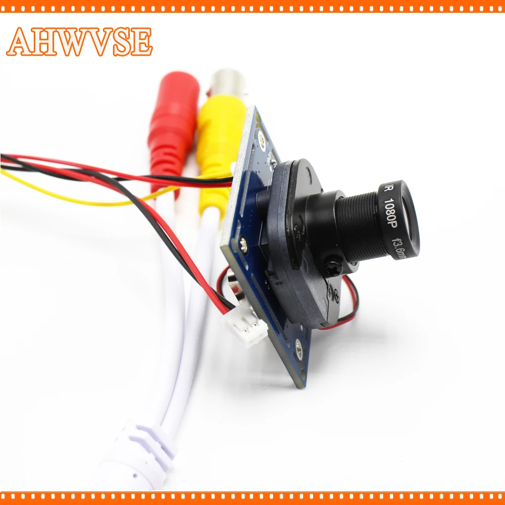 AHWVSE HD 1200TVL CCTV модуль камеры с IR CUT и BNC кабелем|1200tvl cctv|hd 1200tvlcctv camera module |