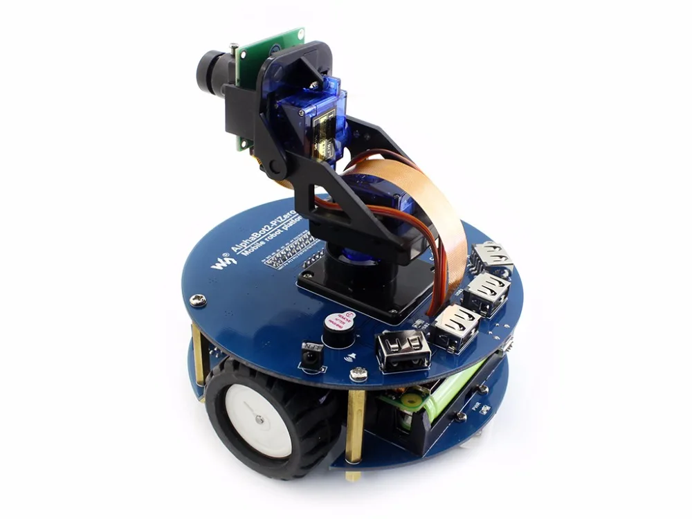 AlphaBot2 робот строительный комплект для Raspberry Pi Zero W (bulit-in WIFI) + Ультразвуковой датчик