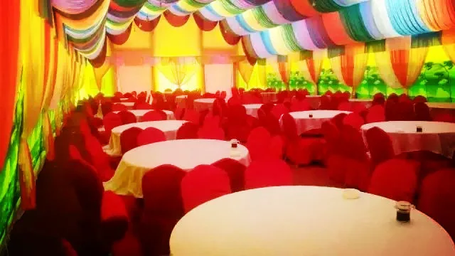 Индивидуальная большая надувная палатка уличная Свадебная из ткани Оксфорд