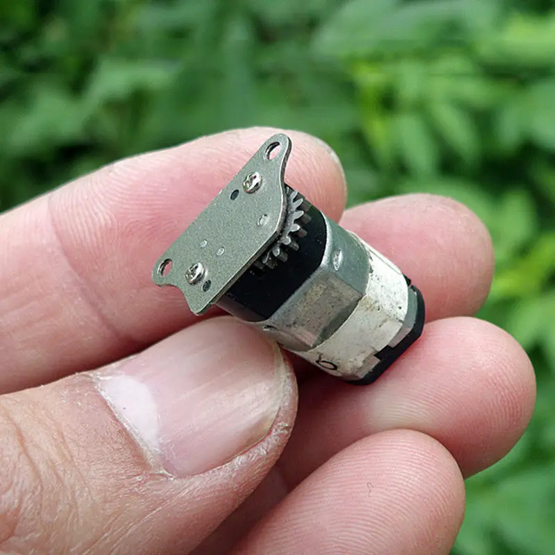 DC 3V 3 7 V 92RPM Micro Mini N20 полностью металлический мотор-редуктор коробка передач