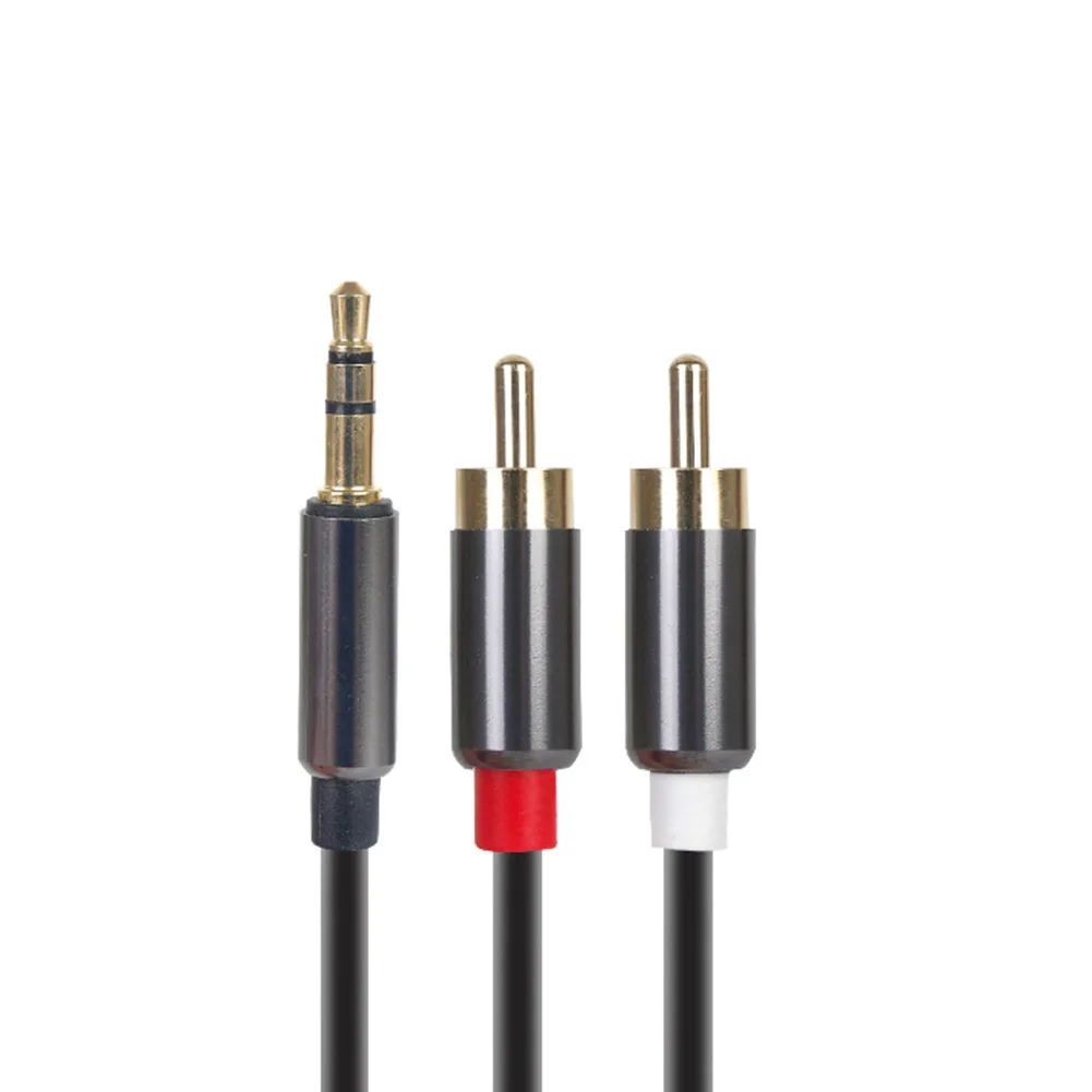 1m 3.5 Male to 2 Audio Cable 3.5mm Copper Speaker Line Stereo | Электроника