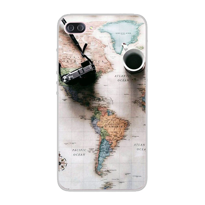 ciciber Phone Cases For ASUS Zenfone 4 Max Plus Pro Live 3 GO Case Cover ZC520KL ZB501KL ZC554KL ZB500KL World Map Stray Kids |