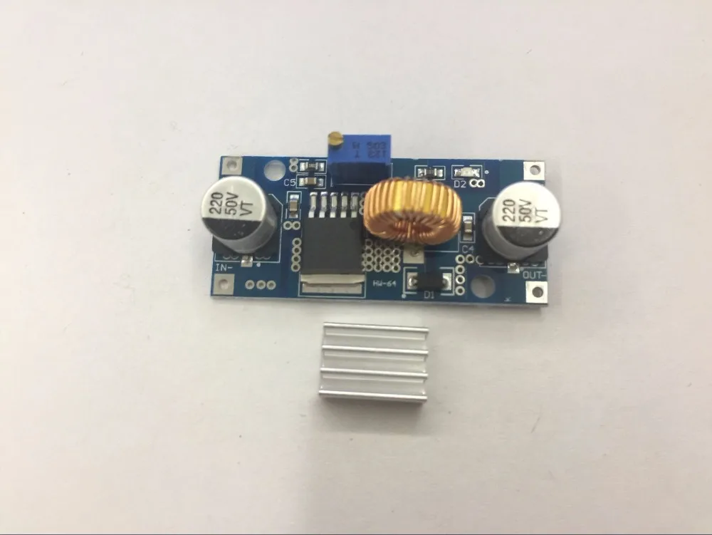 5A DC-DC понижающий Регулируемый Модуль питания литиевая зарядка XL4015 4 ~ 38V 96% DC модуль