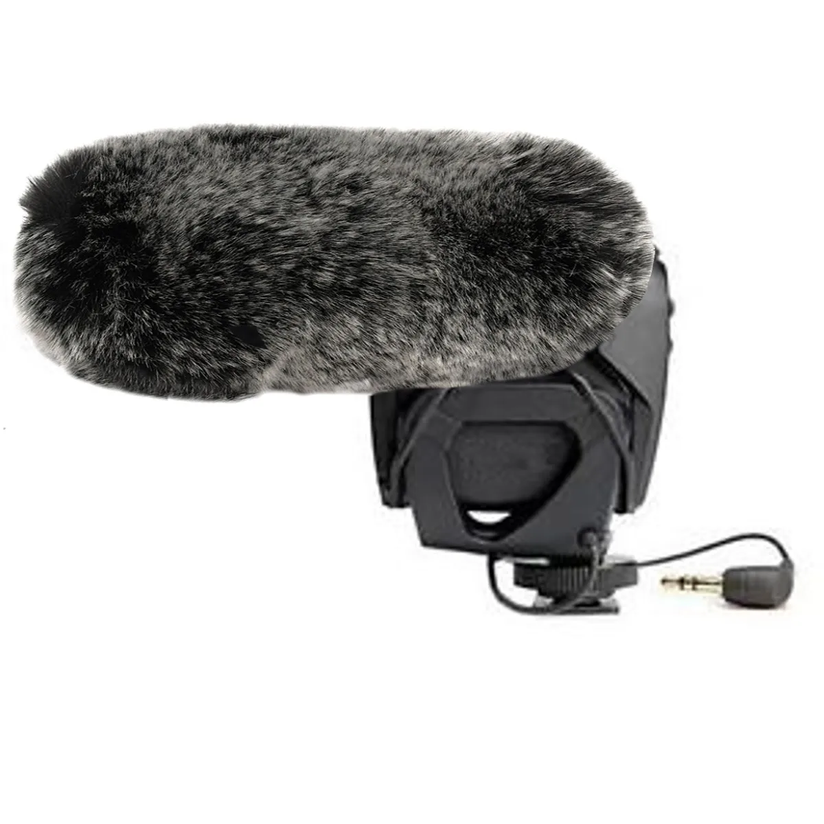 Новый микрофон из искусственного меха 16 см х 8 ветрозащитная Крышка для ветрового