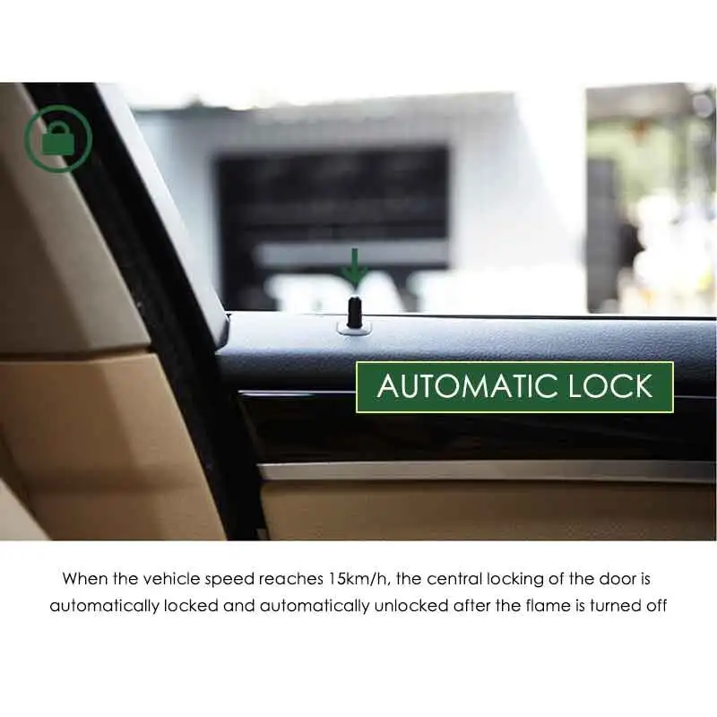 Car alarm central lock Automatic automatically unlock Mobile phone control trunk Trunk Opening Inductive | Автомобили и мотоциклы