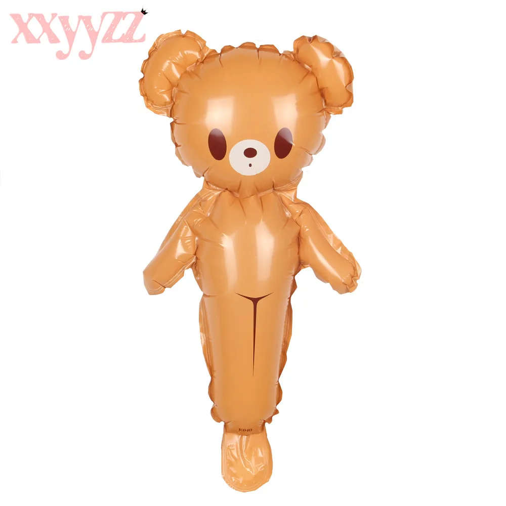 A-028B XXYYZZ Free Shipping New Mini Cartoon Animal Baby Cake Aluminum Balloons Birthday Party Balloons Wholesale Children's Toys - Цвет: A-028B