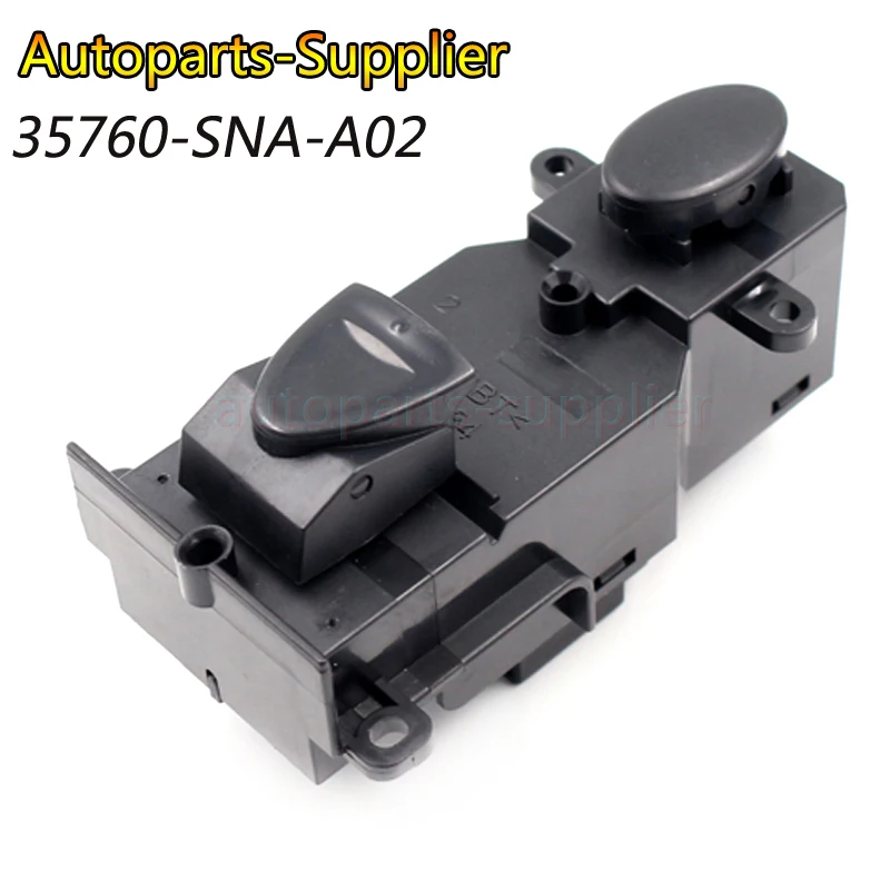 

35760-SNA-A02 5Pins New Master Electric Power Window Switch For Honda Civic 2005-2009