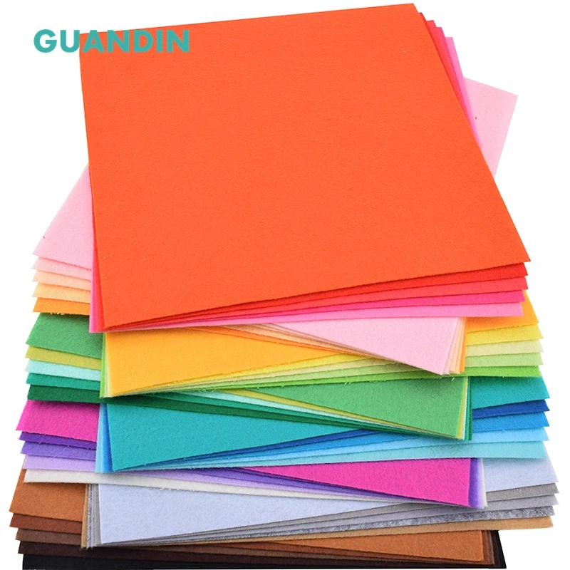 GuanDin 40 шт. в 1 упаковке смешанный однотонный цвет полиэфирная Нетканая войлочная