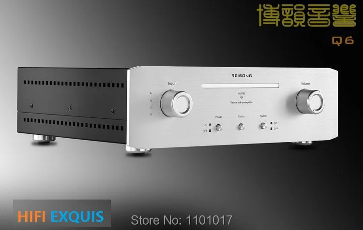 Reisong Boyuu A6 Реплика M7 12AX7 ламповый предусилитель HIFI EXQUIS 6z4 выпрямитель предусилитель лампы высокого уровня BYM7