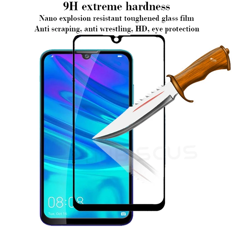 Защитное 3D стекло с полным покрытием экрана для Huawei Honor 8 S зеркальная пленка