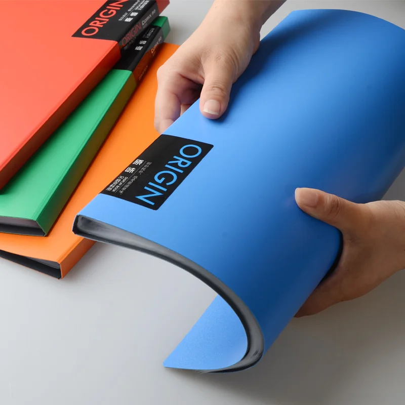 ПВХ пластиковый прозрачный папки файла с прозрачные карманы A4 8 5x11 вставкой и