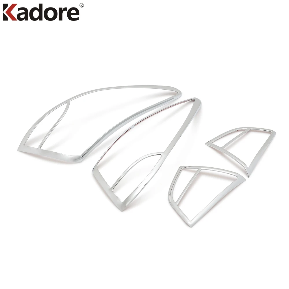 Для Hyundai Tucson IX35 2010 2014 высокое качество АБС хром задняя фара декоративная крышка