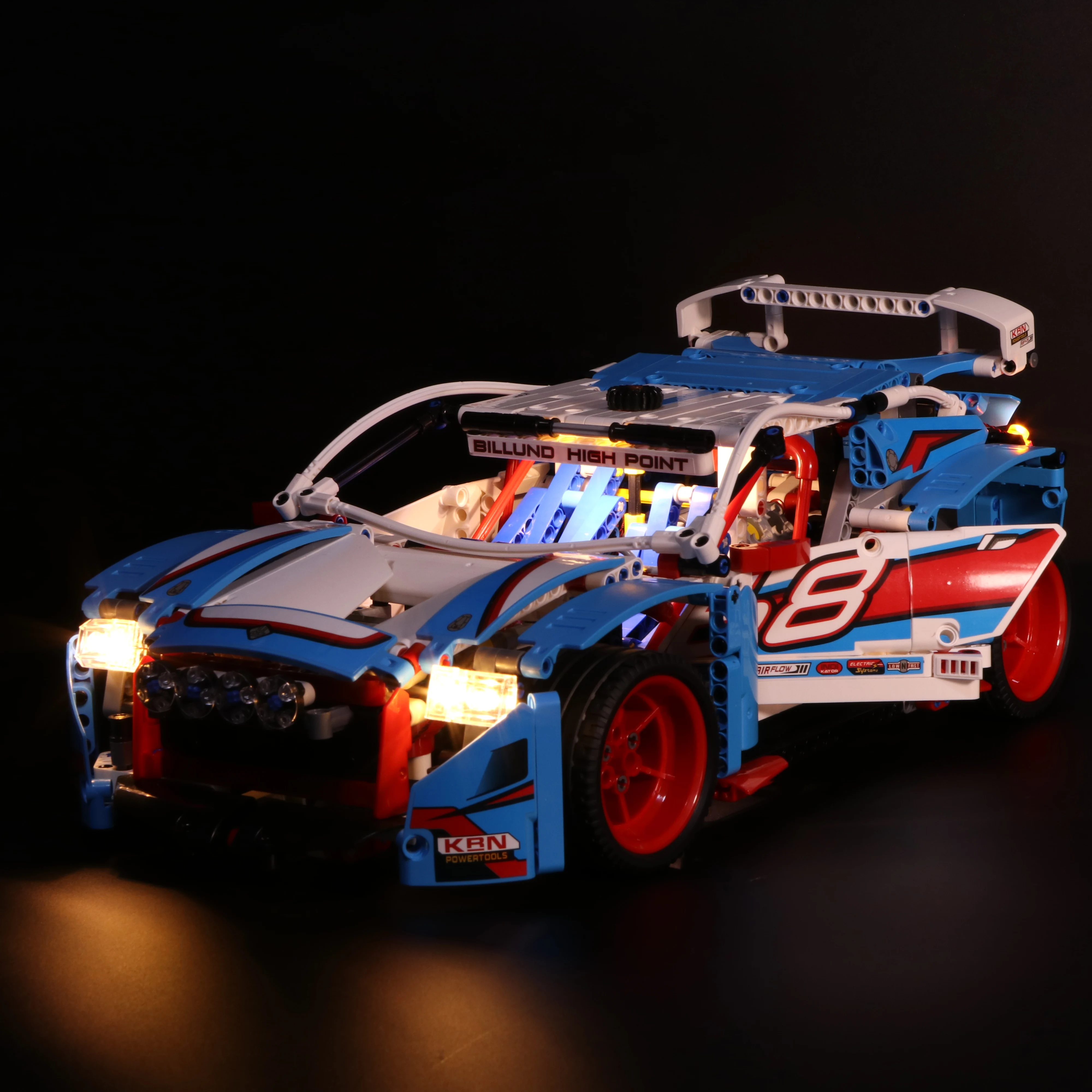 Светодиодная лампа Vonado для Lego Rally Racing Machinery Group 42077 строительные блоки гоночных